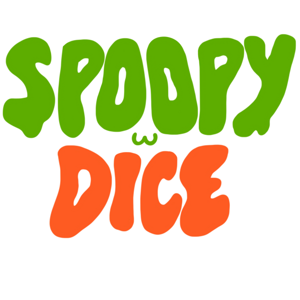 Spoopy Dice logo